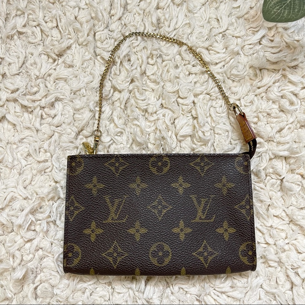 Louis Vuitton Monogram Bucket Pouch 23